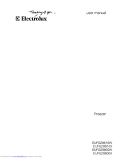 Electrolux EUFG28810X User Manual