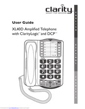 Clarity XL40D User Manual
