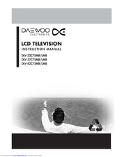 Daewoo DLV-42C7SMB Instruction Manual