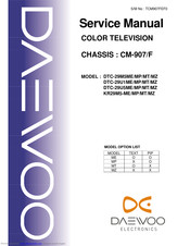 Daewoo DTC-29U1ME Service Manual