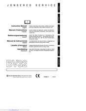 Jonsered BV32 Instruction Manual