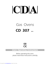 CDA CD 307 User Operating Instructions Manual