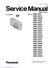 Panasonic Lumix DMC-S2PU Service Manual