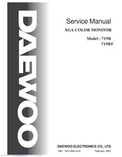 Daewoo 719B Service Manual