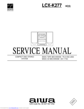 Aiwa LCX-K277 Service Manual