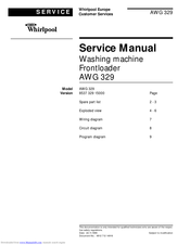 Whirlpool AWG 329 Service Manual