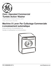 GE Tumble action washer Installation Instructions And Use & Care Manual