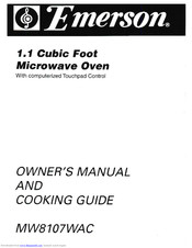 Emerson MW8107WAC Owner's Manual