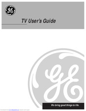 GE GE TV User Manual