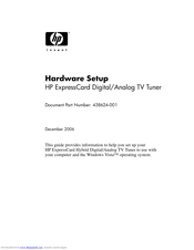 HP ExpressCard Hardware Setup Manual