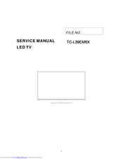 Panasonic TC-L39EM6X Service Manual
