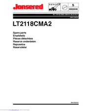 Jonsered LT2118CMA2 Spare Parts