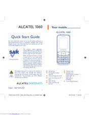 ALCATEL 1060 Quick Start Manual