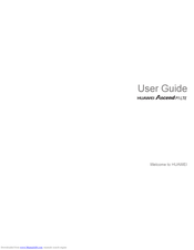 Huawei Ascend P1LTE User Manual