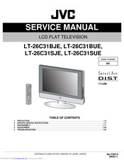 JVC LT-Z26S2S Service Manual