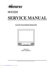 Memorex MT2325 Service Manual