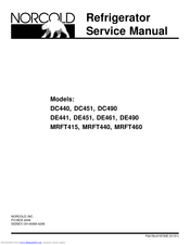 Norcold DC-440 Service Manual