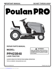 Poulan Pro PPH23B48 Parts Manual