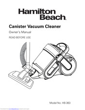 Hamilton Beach HB-363 Owner's Manual