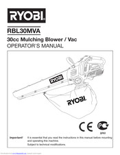 Ryobi RBL30MVA Operator's Manual