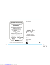 Kenmore 100.06905 Use & Care Manual