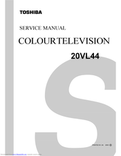 Toshiba 20VL44 Series Service Manual
