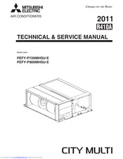 Mitsubishi City Multi PEFY-P72NMHSU-E Technical & Service Manual