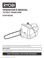 Ryobi CCW180LBC Operator's Manual