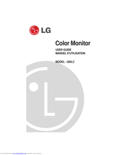 LG 500LC User Manual