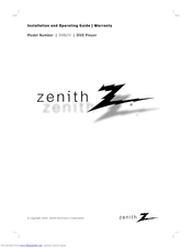 Zenith DVB211 Installation And Operating Manual