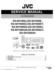 JVC KD-SH1000UT Service Manual