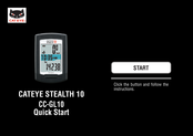 Cateye Stealth 10 CC-GL10 Quick Start Manual