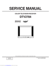 Orion DTV2784 Service Manual