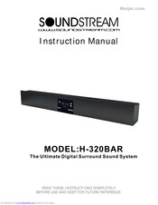 Soundstream H-320BAR Instruction Manual