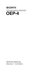 Sony OEP-4 Service Manual