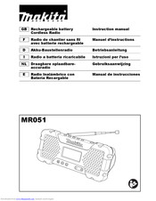 Makita MR051 Instruction Manual