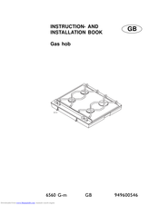 AEG Gas hob Instruction And Installation Book
