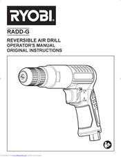 Ryobi RADD-G Operator's Manual