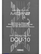 Yamaha DOU-10 Owner's Manual