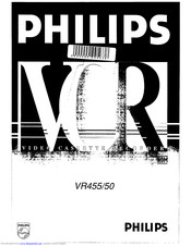 Philips VR450 Operating Instructions Manual