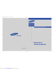 Samsung CL29M5W Owner's Instructions Manual