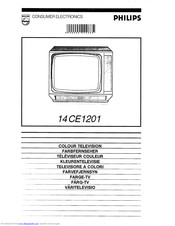Philips 14CE1201 Operating Instructions Manual