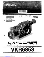 Philips Explorer VKR6853 Operating Instructions Manual