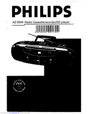 Philips AZ 8349 Operating Instructions Manual