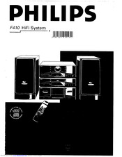 Philips F410 Owner's Manual