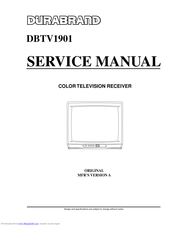 Durabrand DBTV1901 Service Manual