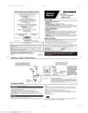 Sylvania SRT4127F Owner's Manual