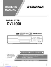 Sylvania DVL1000 Owner's Manual