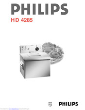 Philips HD 4285 Operating Instructions Manual