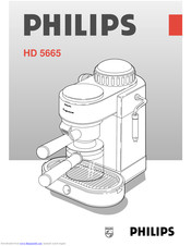 Philips HD 5665 Operating Instructions Manual